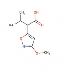 2-(3-methoxyisoxazol-5-yl)-3-methylbutanoic acid