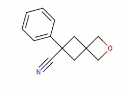 6-phenyl-2-oxaspiro[3.3]heptane-6-carbonitrile