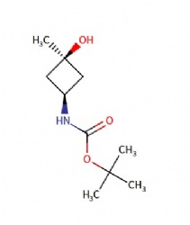 cis-tert-Butyl 3-hydroxy-3-methylcyclobutylcarbamate