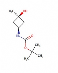 cis-tert-Butyl 3-hydroxy-3-methylcyclobutylcarbamate