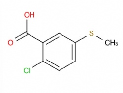2-chloro-5-(methylthio)benzoic acid