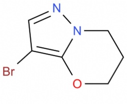 3-bromo-6,7-dihydro-5H-pyrazolo[5,1-b][1,3]oxazine