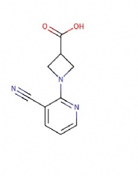1-(3-cyanopyridin-2-yl)azetidine-3-carboxylic acid