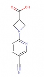 1-(5-cyanopyridin-2-yl)azetidine-3-carboxylic acid