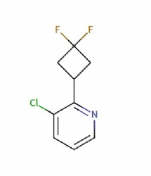 3-chloro-2-(3,3-difluorocyclobutyl)pyridine
