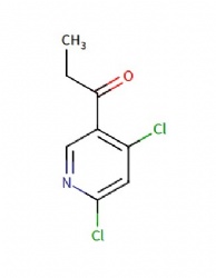 1-(4,6-dichloropyridin-3-yl)propan-1-one