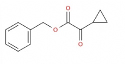 benzyl 2-cyclopropyl-2-oxoacetate