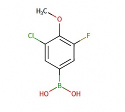 (3-chloro-5-fluoro-4-methoxyphenyl)boronic acid