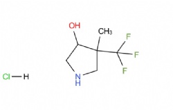 4-Methyl-4-(trifluoromethyl)pyrrolidin-3-OL hydrochloride