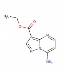 Ethyl 7-aminopyrazolo(1,5-a)pyrimidine-3-carboxylate