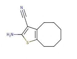 2-amino-4H,5H,6H,7H,8H,9H-cycloocta[b]thiophene-3-carbonitrile