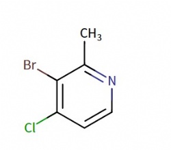 3-bromo-4-chloro-2-methylpyridine