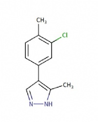 4-(3-chloro-4-methylphenyl)-5-methyl-1H-pyrazole