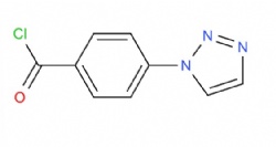 4-(1H-1,2,3-triazol-1-yl)benzoyl chloride