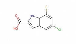 5-chloro-7-fluoro-1H-indole-2-carboxylic acid