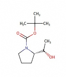 tert-Butyl (2S)-2-[(1S)-1-hydroxyethyl]pyrrolidine-1-carboxylate