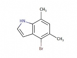 4-bromo-5,7-dimethyl-1H-indole