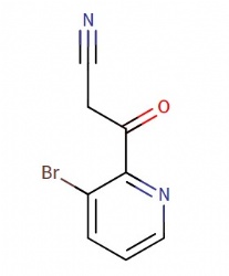 3-(3-bromopyridin-2-yl)-3-oxopropanenitrile