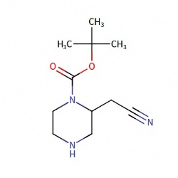 tert-butyl 2-(cyanomethyl)piperazine-1-carboxylate