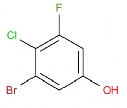 3-bromo-4-chloro-5-fluorophenol
