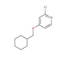 2-chloro-4-(cyclohexylmethoxy)pyridine