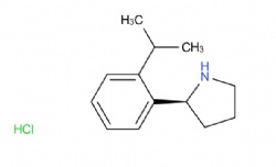 (S)-2-(2-isopropylphenyl)pyrrolidine hydrochloride