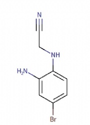 2-((2-amino-4-bromophenyl)amino)acetonitrile