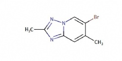 6-bromo-2,7-dimethyl-[1,2,4]triazolo[1,5-a]pyridine