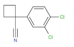 1-(3,4-dichlorophenyl)cyclobutane-1-carbonitrile