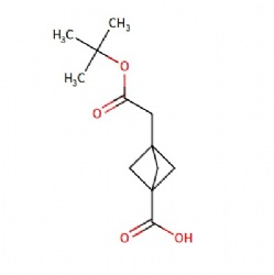 3-(2-(tert-butoxy)-2-oxoethyl)bicyclo[1.1.1]pentane-1-carboxylic acid