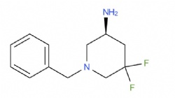 (3S)-1-benzyl-5,5-difluoro-piperidin-3-amine