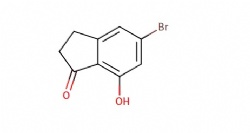 5-bromo-7-hydroxy-2,3-dihydro-1H-inden-1-one