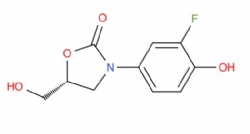 (R)-3-(3-fluoro-4-hydroxyphenyl)-5-(hydroxymethyl)oxazolidin-2-one