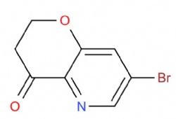 7-bromo-2,3-dihydro-4H-pyrano[3,2-b]pyridin-4-one