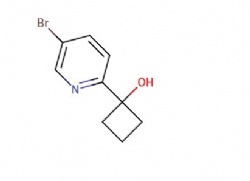 1-(5-bromopyridin-2-yl)cyclobutan-1-ol