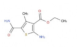 Ethyl 2-amino-5-carbamoyl-4-methylthiophene-3-carboxylate