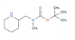 tert-butyl N-methyl-N-[(piperidin-2-yl)methyl]carbamate