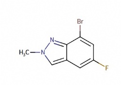 7-bromo-5-fluoro-2-methyl-2H-indazole