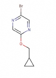 2-bromo-5-(cyclopropylmethoxy)pyrazine