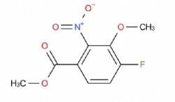 methyl 4-fluoro-3-methoxy-2-nitrobenzoate