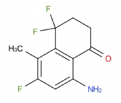 8-amino-4,4,6-trifluoro-5-methyl-3,4-dihydronaphthalen-1(2H)-one