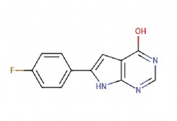 6-(4-fluorophenyl)-7H-pyrrolo[2,3-d]pyrimidin-4-ol