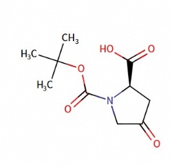 (R)-1-(tert-butoxycarbonyl)-4-oxopyrrolidine-2-carboxylic acid