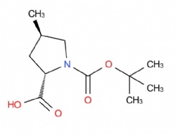 (2S,4R)-1-(tert-butoxycarbonyl)-4-methylpyrrolidine-2-carboxylic acid