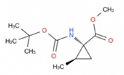 methyl (1R,2R)-1-{[(tert-butoxy)carbonyl]amino}-2-methylcyclopropane-1-carboxylate