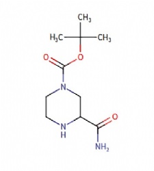 tert-butyl 3-carbamoylpiperazine-1-carboxylate