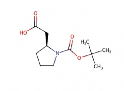 (S)-2-(1-(tert-butoxycarbonyl)pyrrolidin-2-yl)acetic acid