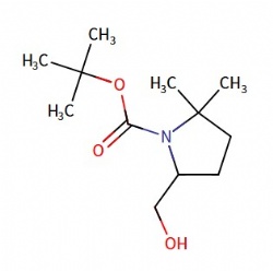 tert-butyl 5-(hydroxymethyl)-2,2-dimethylpyrrolidine-1-carboxylate
