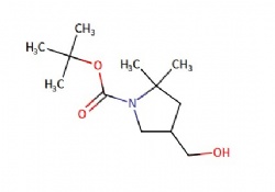 tert-butyl 4-(hydroxymethyl)-2,2-dimethylpyrrolidine-1-carboxylate