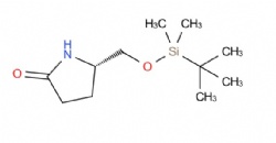 (S)-5-(((tert-butyldimethylsilyl)oxy)methyl)pyrrolidin-2-one